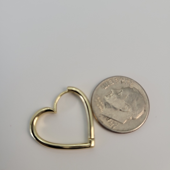 Set of Heart-Shaped Earrings - Picture 3 of 5